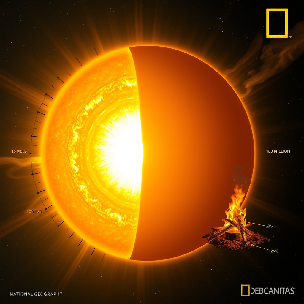 별은 왜 수십억 년을 태우는데, 당신 모닥불은 3시간 만에 꺼지는가 - 핵융합의 잔인한 물리학