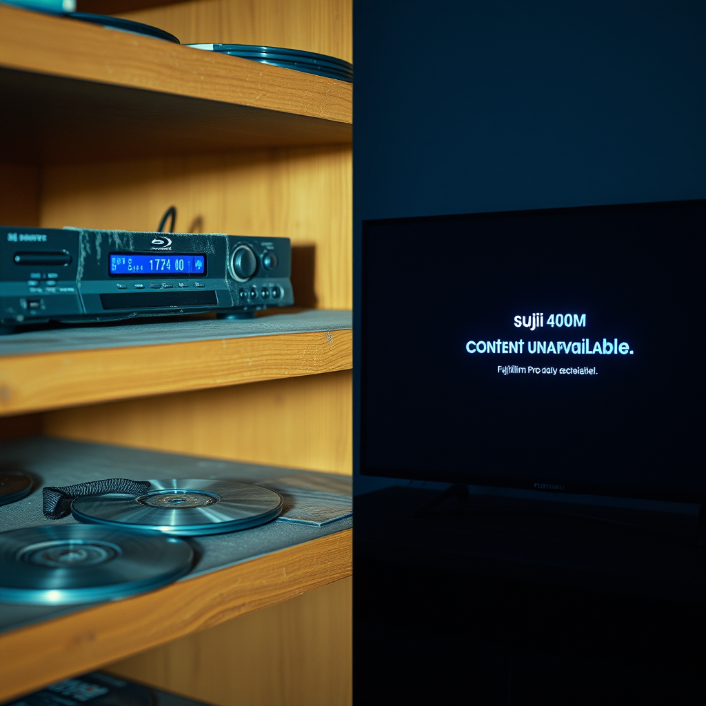 소니가 블루레이 레코더 시장에서 철수한다고? 당신이 놓친 물리 미디어의 진짜 가치