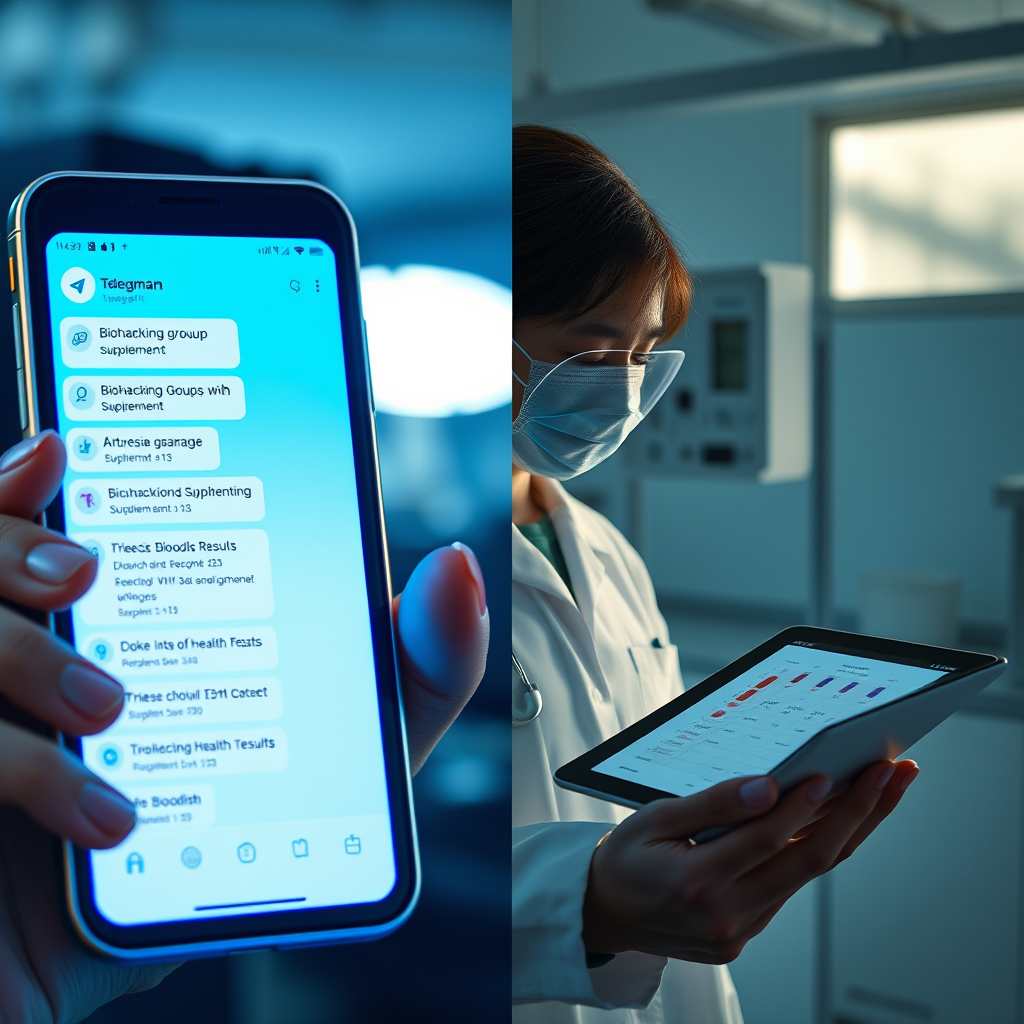 r/Biohacking 텔레그램 채널? 이거 가입하려던 당신, 5분만 투자하세요