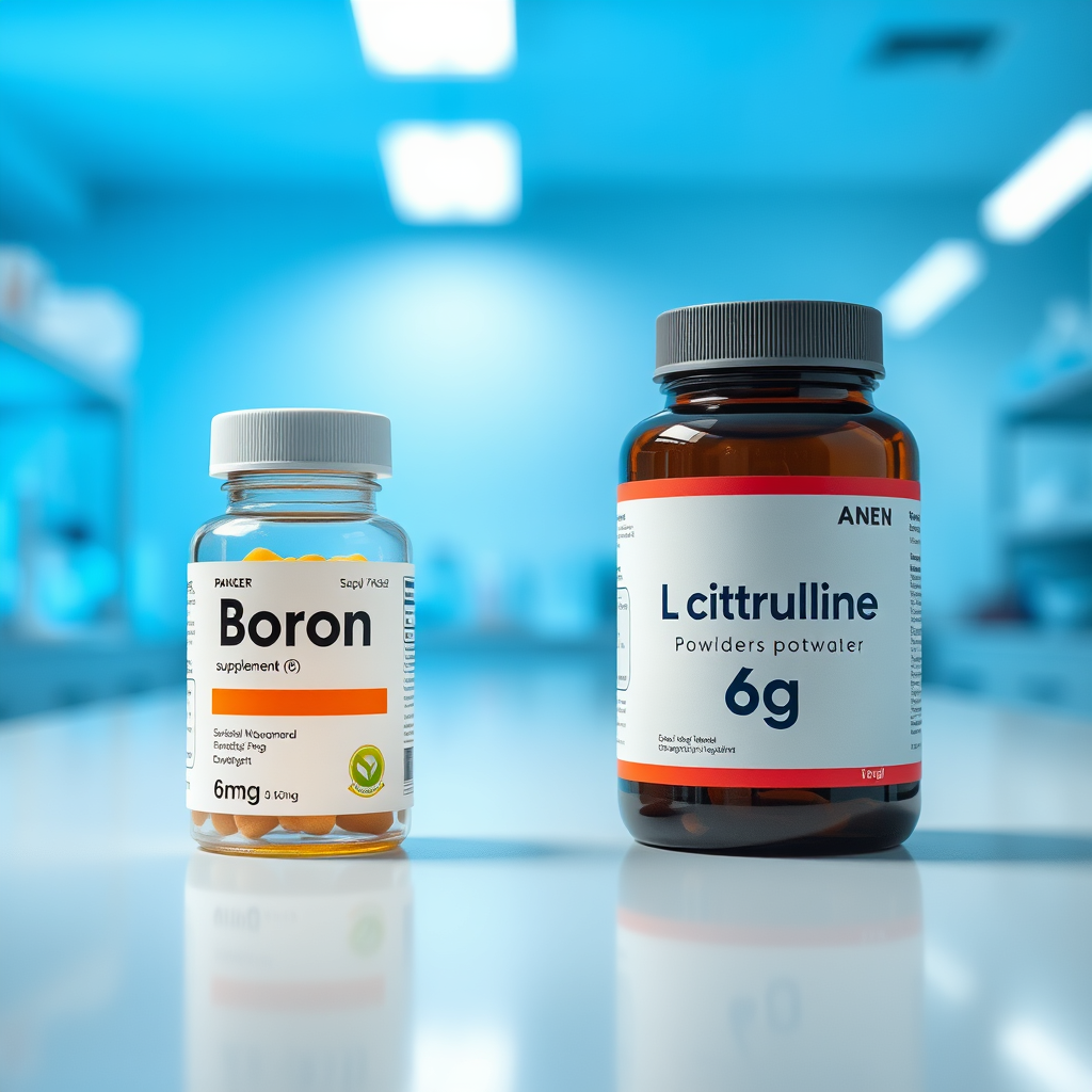 보론(Boron) vs L-시트룰린(L-Citrulline)
