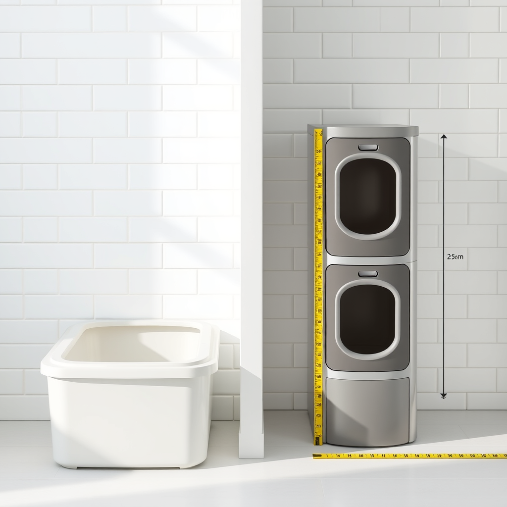 수평형 화장실 vs 수직형 화장실: 고양이 화장실 공간 설계