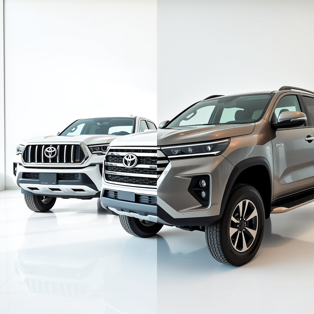 토요타 타코마 vs 국산 픽업트럭 (쌍용 렉스턴 스포츠/KG 모빌리티 토레스)